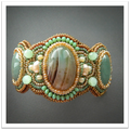 Bracelet with agate