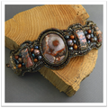 Bracelet with jasper