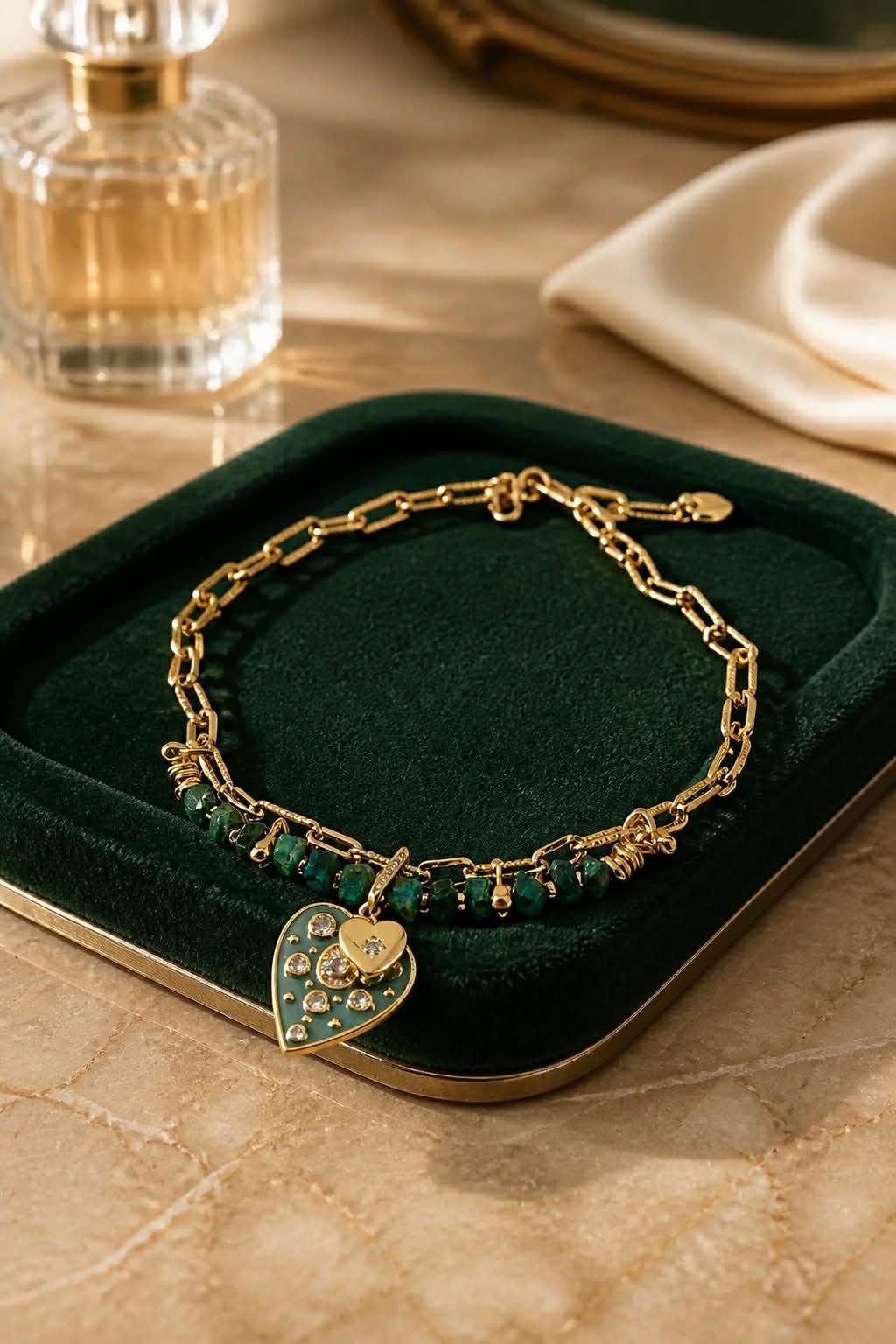 Chain Chrysocola