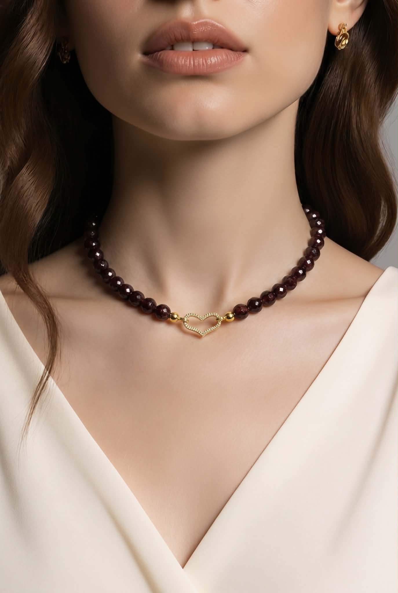 Set Red garnet