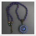 Pendant with crystal
