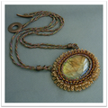 Pendant with labradorite