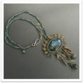 Pendant with labradorite (2)